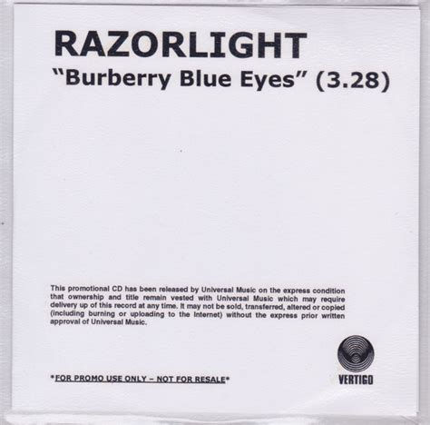 burberry blue eyes|Razorlight – Burberry Blue Eyes Lyrics .